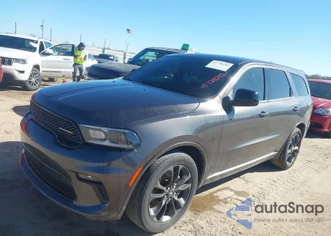 2021 Dodge Durango Sxt из США, поврежденный, VIN 1C4RDHAG3MC660124